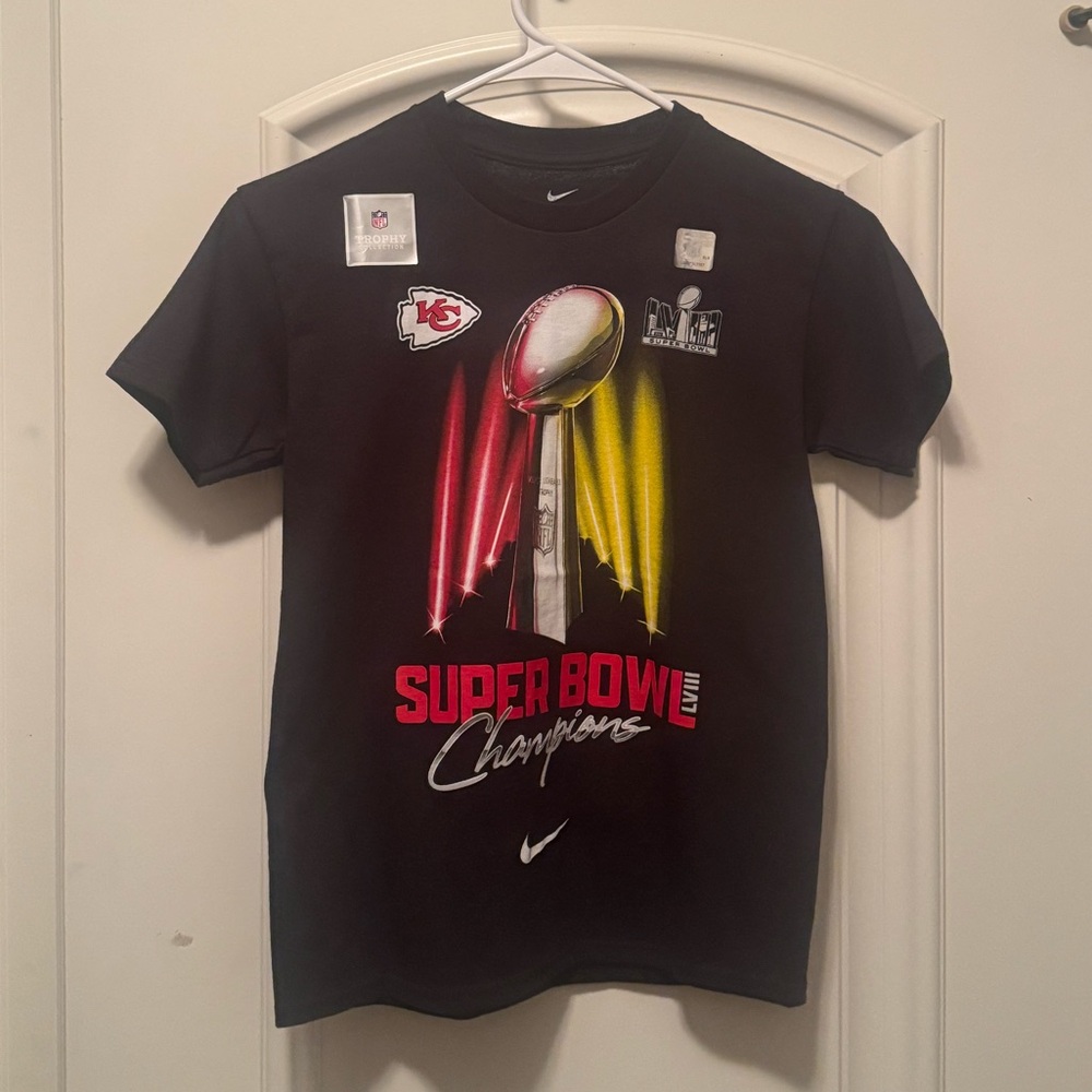 Kansas City Chiefs Super Bowl LVIII Champs Youth Nike T-shirt